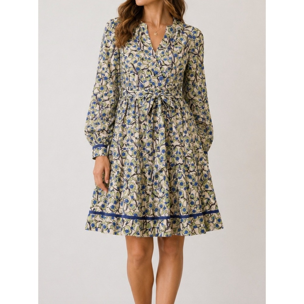 Me+Em Trailing Flower Print Dress